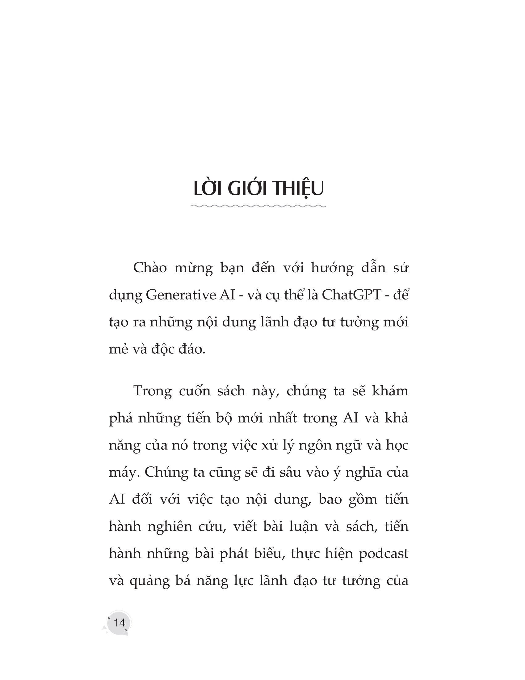 Chat GPT - Ứng Dụng Trí Tuệ Nhân Tạo Trong Công Việc PDF đọc ebook online, epub online, nghe sách nói audio miễn phí. Tải sách Chat GPT - Ứng Dụng Trí Tuệ Nhân Tạo Trong Công Việc PDF đọc ebook online, epub online, nghe sách nói audio miễn phí.