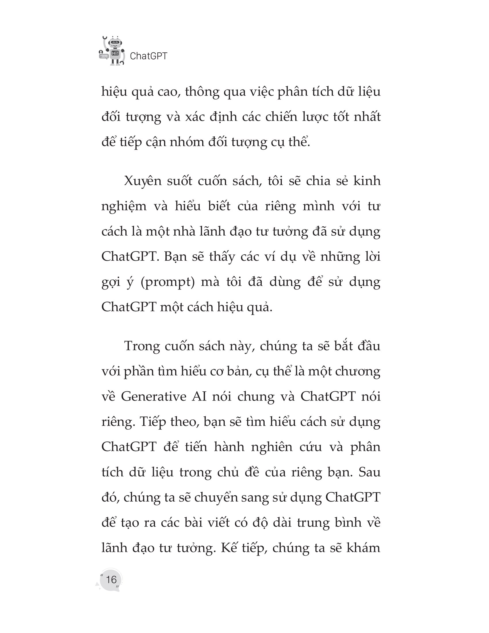 Chat GPT - Ứng Dụng Trí Tuệ Nhân Tạo Trong Công Việc PDF đọc ebook online, epub online, nghe sách nói audio miễn phí. Tải sách Chat GPT - Ứng Dụng Trí Tuệ Nhân Tạo Trong Công Việc PDF đọc ebook online, epub online, nghe sách nói audio miễn phí.