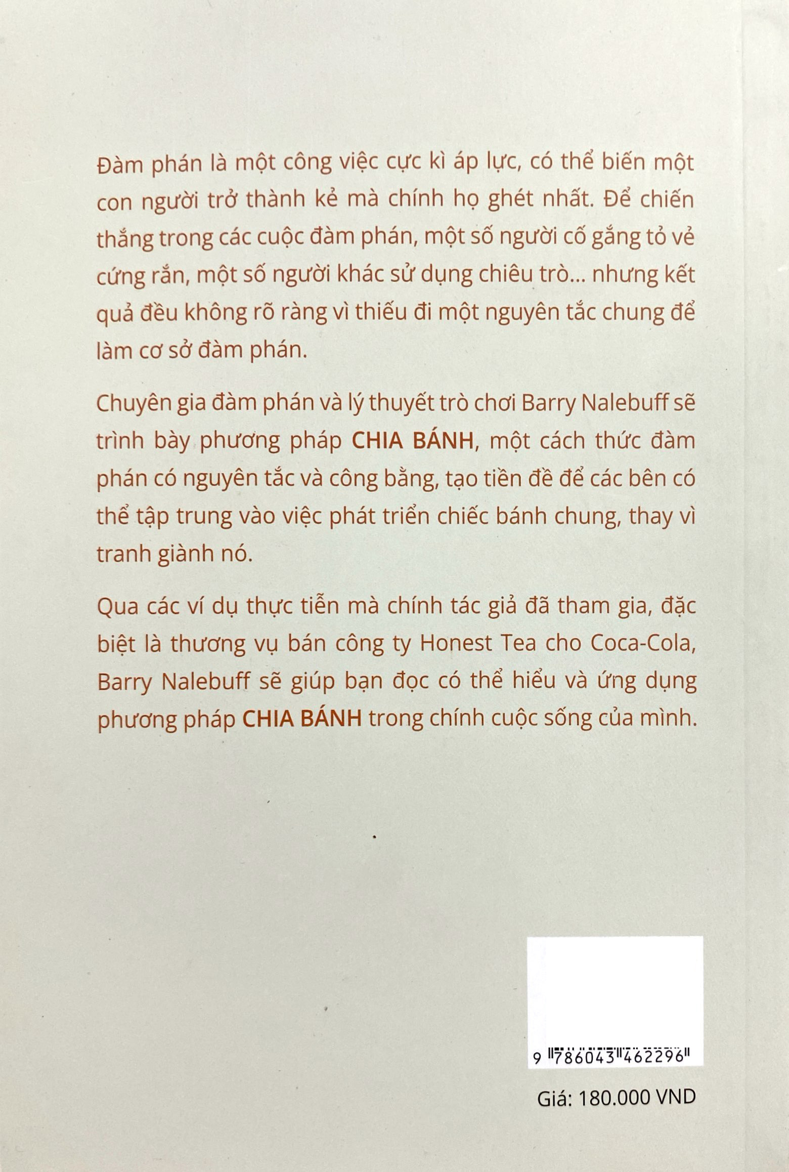 Chia Bánh - Sự Thật Về Đàm Phán PDF