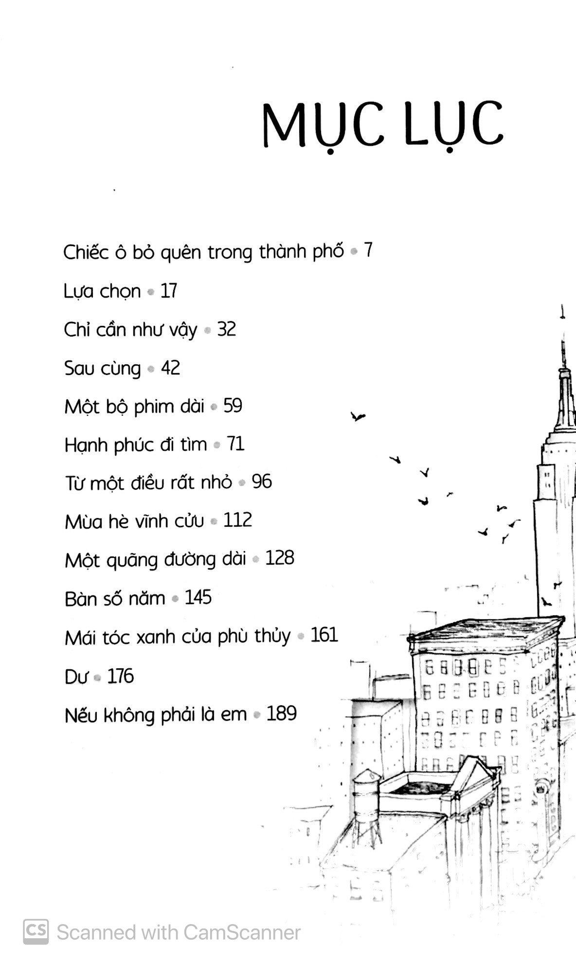 Chiếc Ô Bỏ Quên Trong Thành Phố PDF đọc ebook online, epub online, nghe sách nói audio miễn phí.