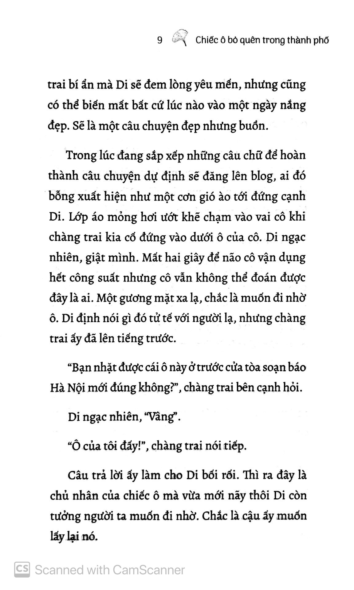 Chiếc Ô Bỏ Quên Trong Thành Phố PDF đọc ebook online, epub online, nghe sách nói audio miễn phí.