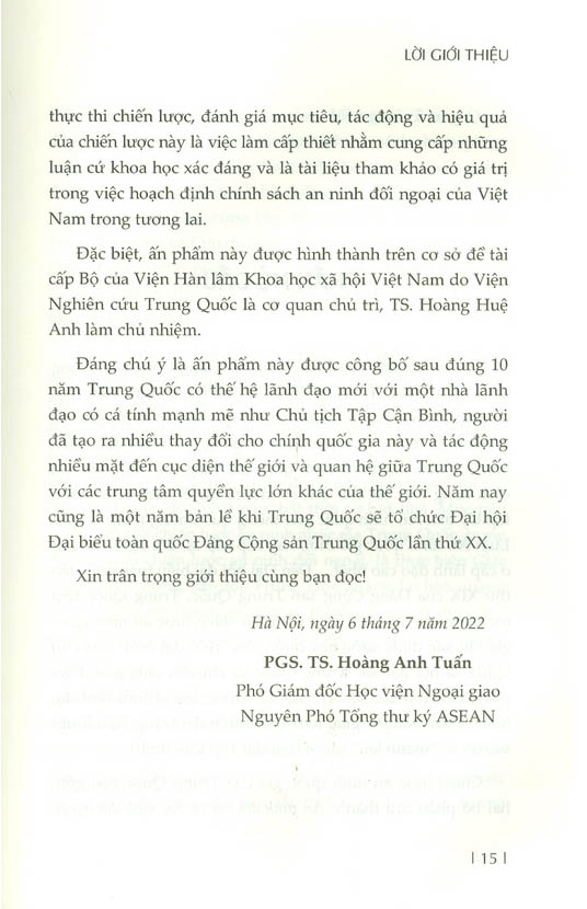 Tải sách Chiến Lược An Ninh Đối Ngoại Mới Của Trung Quốc - Sự Lựa Chọn Cho Vị Trí Siêu Cường PDF đọc ebook online, epub online, nghe sách nói audio miễn phí.