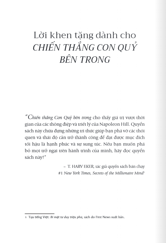 Chiến Thắng Con Quỷ Bên Trong - Để Tự Do Và Thành Công PDF Chiến Thắng Con Quỷ Bên Trong - Để Tự Do Và Thành Công PDF