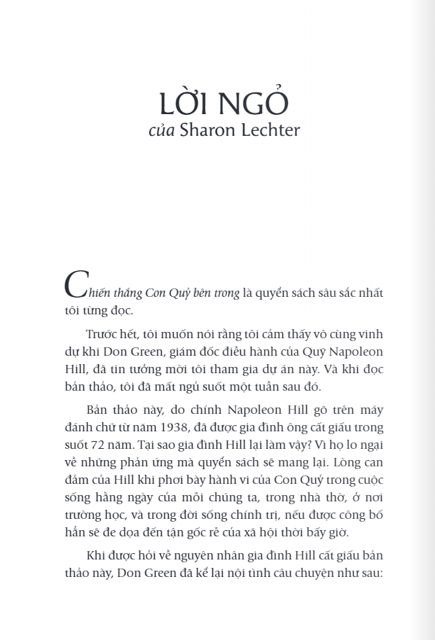 Chiến Thắng Con Quỷ Bên Trong - Để Tự Do Và Thành Công PDF Chiến Thắng Con Quỷ Bên Trong - Để Tự Do Và Thành Công PDF