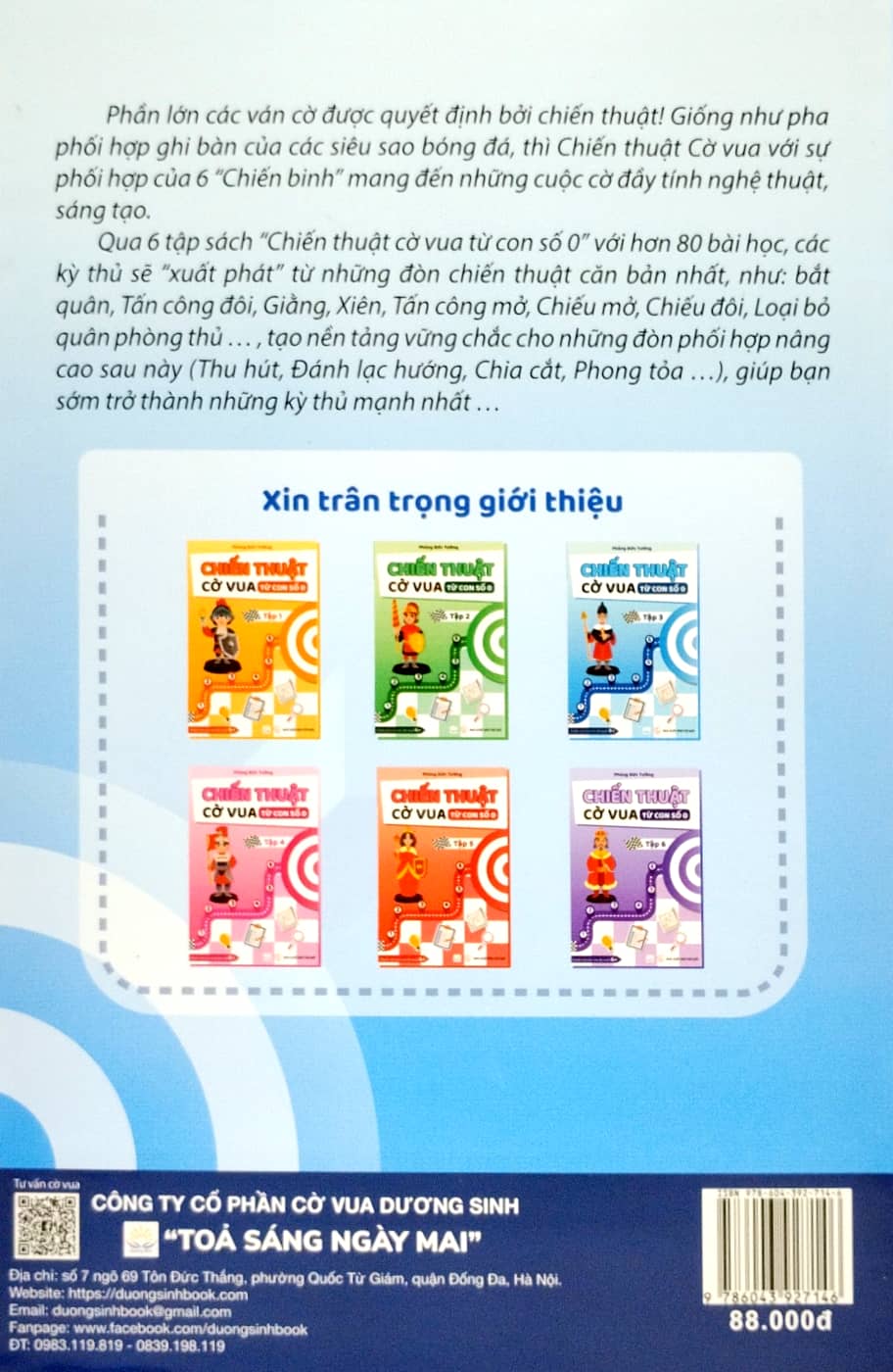 Chiến Thuật Cờ Vua Từ Con Số 0 - Tập 3 PDF đọc ebook online, epub online, nghe sách nói audio miễn phí. Tải sách Chiến Thuật Cờ Vua Từ Con Số 0 - Tập 3 PDF đọc ebook online, epub online, nghe sách nói audio miễn phí.