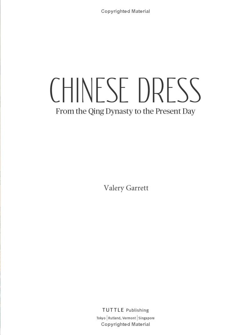 Chinese Dress - From The Qing Dynasty To The Present Day PDF đọc ebook online, epub online, nghe sách nói audio miễn phí.