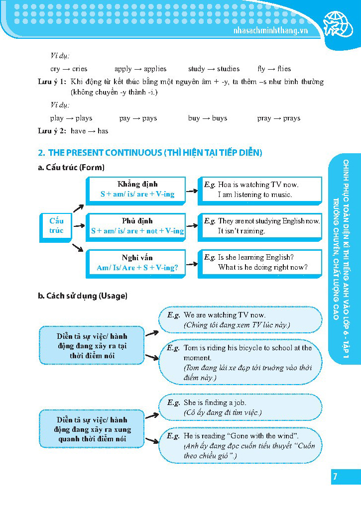 Chinh Phục Toàn Diện Kì Thi Tiếng Anh Trường Chuyên, Chất Lượng Cao Vào Lớp 6 - Tập 1 PDF đọc ebook online, epub online, nghe sách nói audio miễn phí.