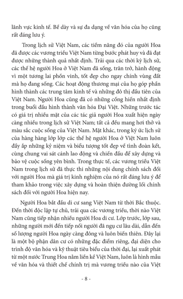Chính Sách Của Các Vương Triều Việt Nam Đối Với Người Hoa PDF Chính Sách Của Các Vương Triều Việt Nam Đối Với Người Hoa PDF