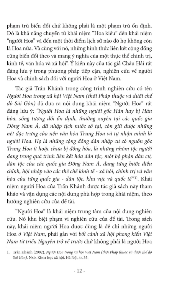 Chính Sách Của Các Vương Triều Việt Nam Đối Với Người Hoa PDF Chính Sách Của Các Vương Triều Việt Nam Đối Với Người Hoa PDF