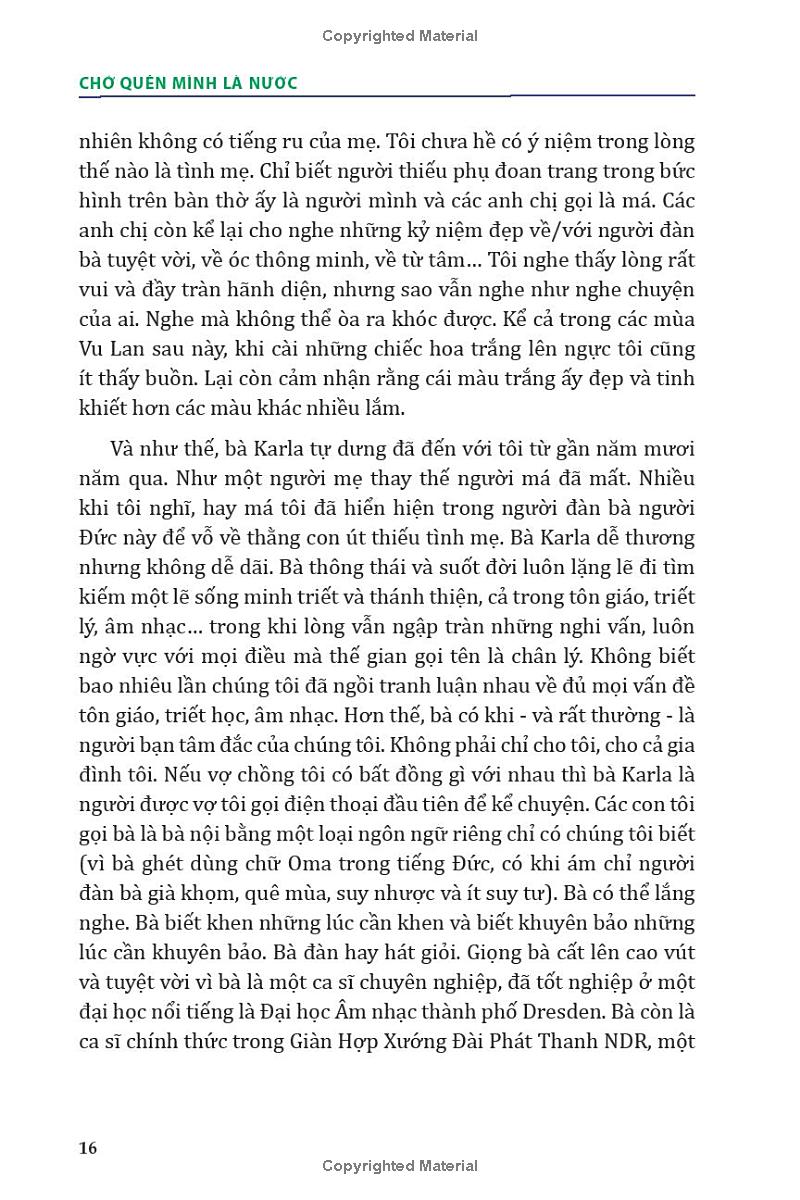 Chớ Quên Mình Là Nước PDF Chớ Quên Mình Là Nước PDF