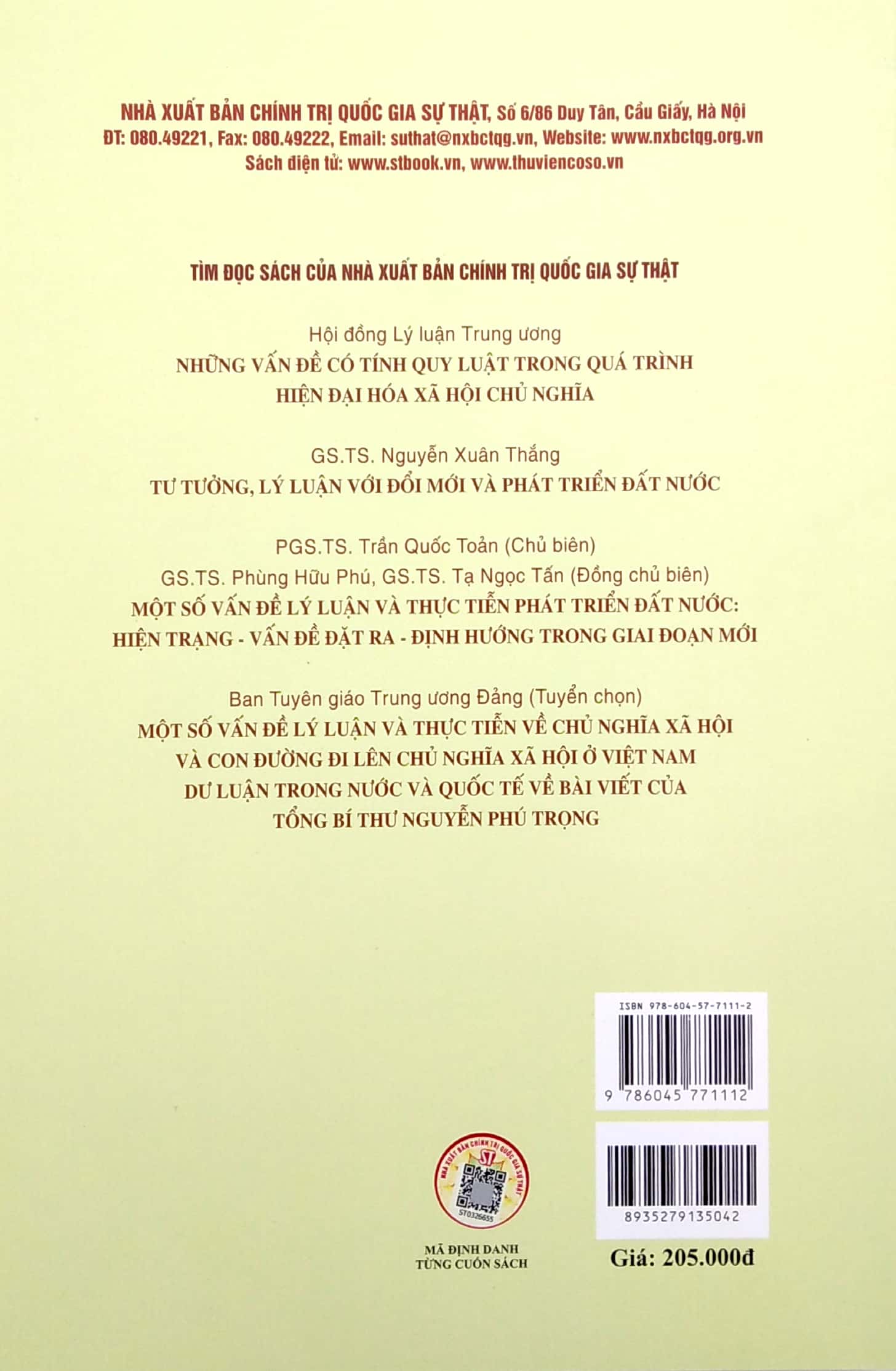 Chủ Nghĩa Xã Hội Việt Nam - Logic - Đổi Mới Và Phát Triển PDF