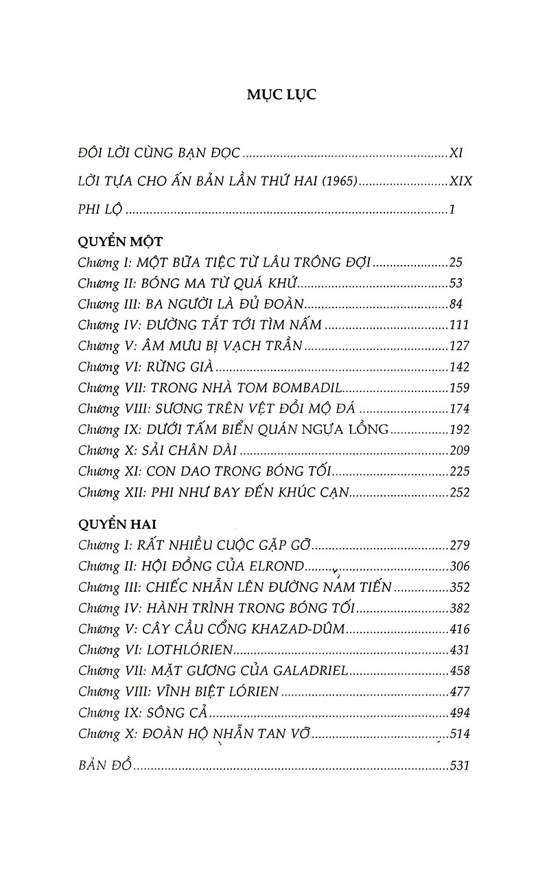 Chúa Tể Những Chiếc Nhẫn - Tập 1 - Đoàn Hộ Nhẫn (Tái Bản 2025) PDF đọc ebook online, epub online, nghe sách nói audio miễn phí.