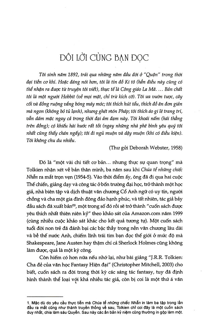 Chúa Tể Những Chiếc Nhẫn - Tập 1 - Đoàn Hộ Nhẫn (Tái Bản 2025) PDF đọc ebook online, epub online, nghe sách nói audio miễn phí.
