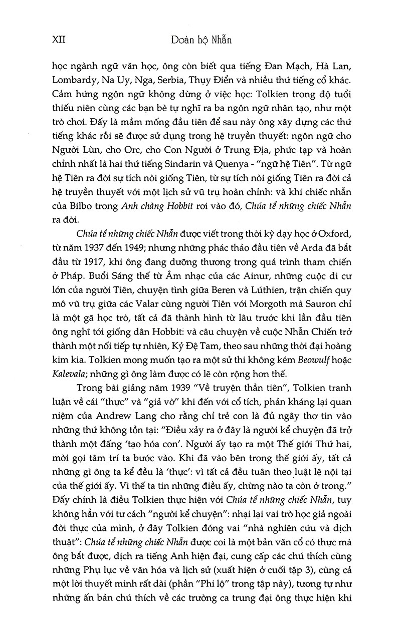 Chúa Tể Những Chiếc Nhẫn - Tập 1 - Đoàn Hộ Nhẫn (Tái Bản 2025) PDF đọc ebook online, epub online, nghe sách nói audio miễn phí.