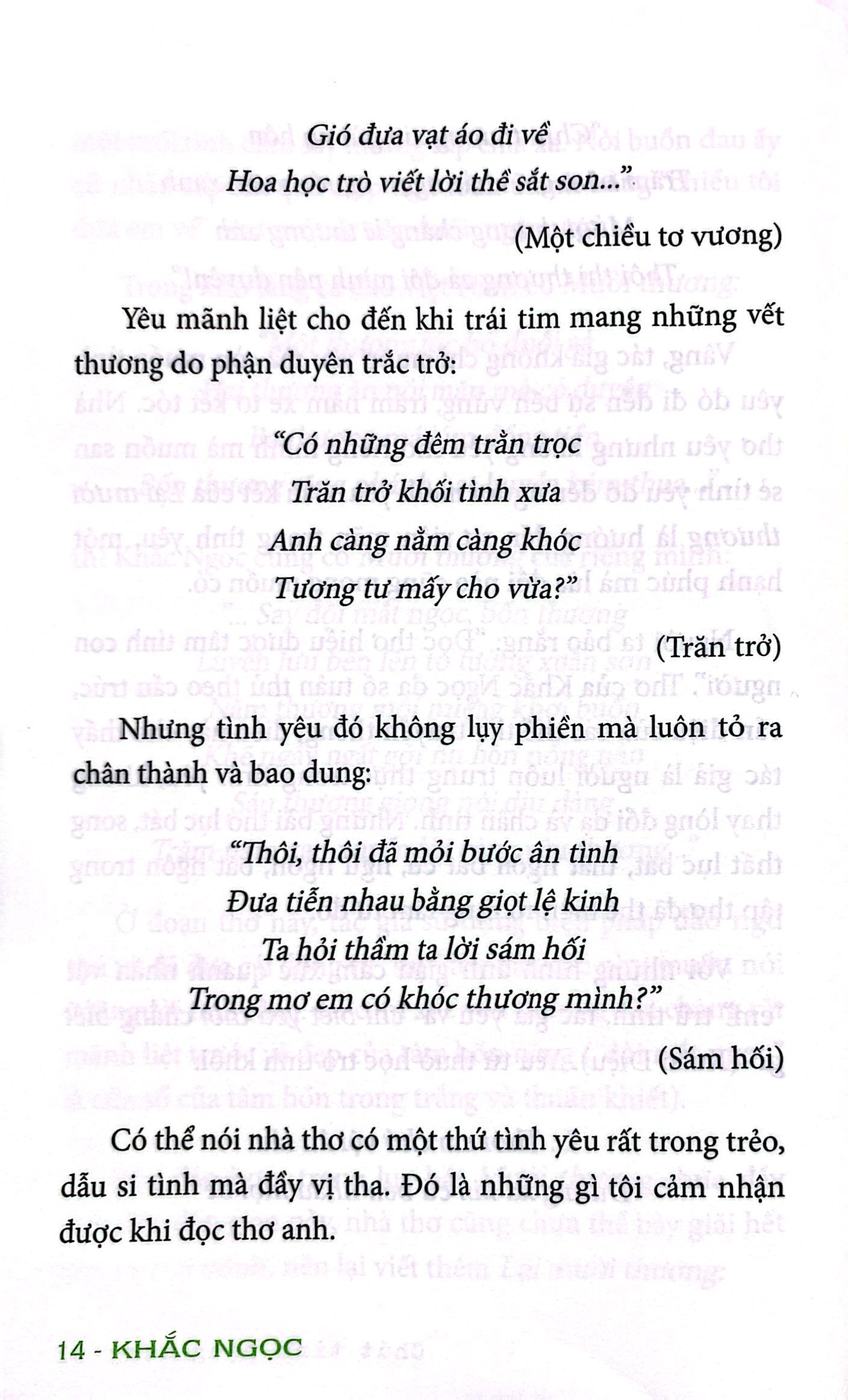 Chút Tình Nặng Mang - Tuyển Tập Thơ PDF