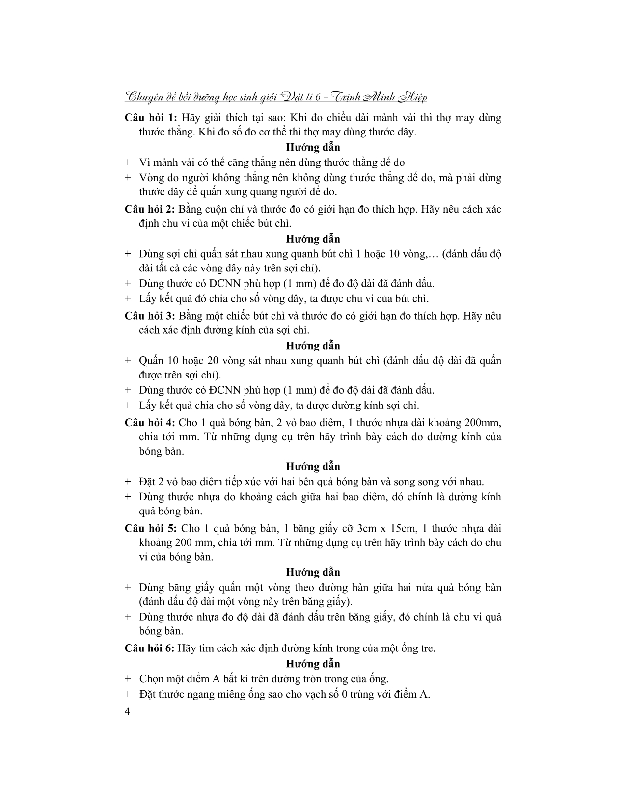 Tải sách Chuyên Đề Bồi Dưỡng Học Sinh Giỏi Vật Lí 6 PDF đọc ebook online, epub online, nghe sách nói audio miễn phí.