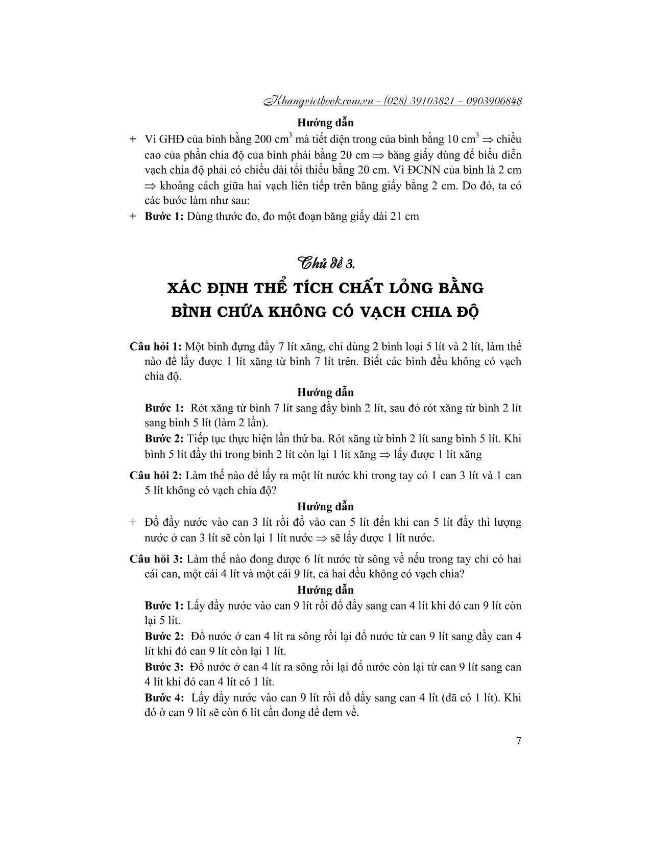 Tải sách Chuyên Đề Bồi Dưỡng Học Sinh Giỏi Vật Lí 6 PDF đọc ebook online, epub online, nghe sách nói audio miễn phí.