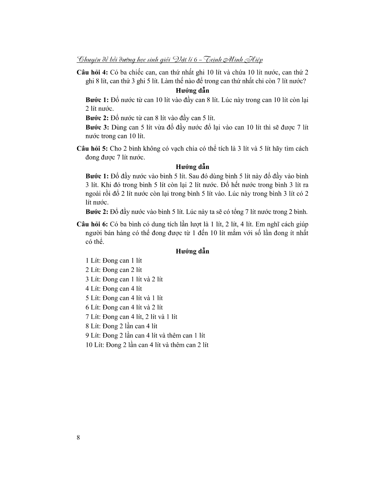 Tải sách Chuyên Đề Bồi Dưỡng Học Sinh Giỏi Vật Lí 6 PDF đọc ebook online, epub online, nghe sách nói audio miễn phí.