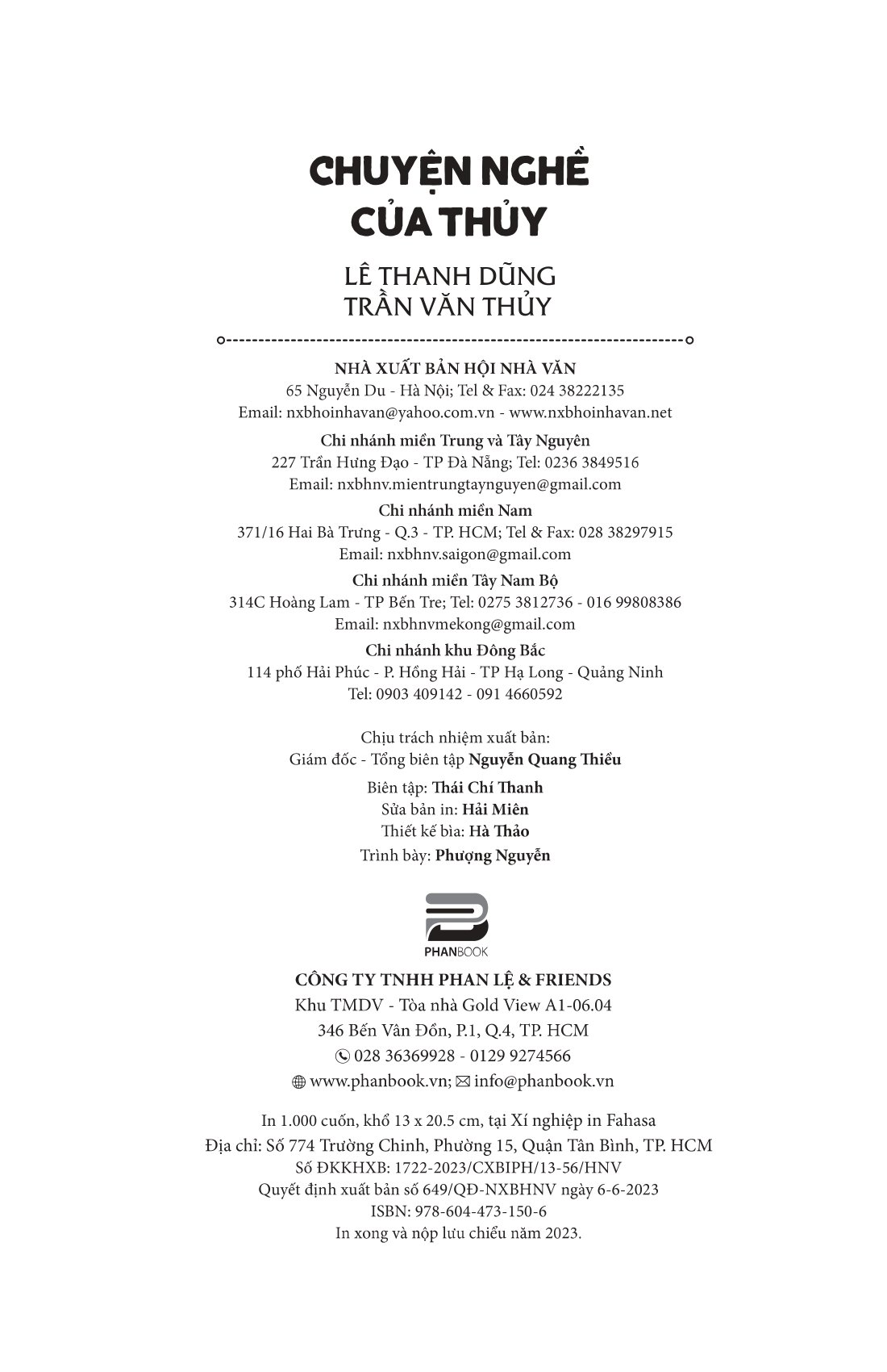 Tải sách Chuyện Nghề Của Thủy PDF đọc ebook online, epub online, nghe sách nói audio miễn phí.