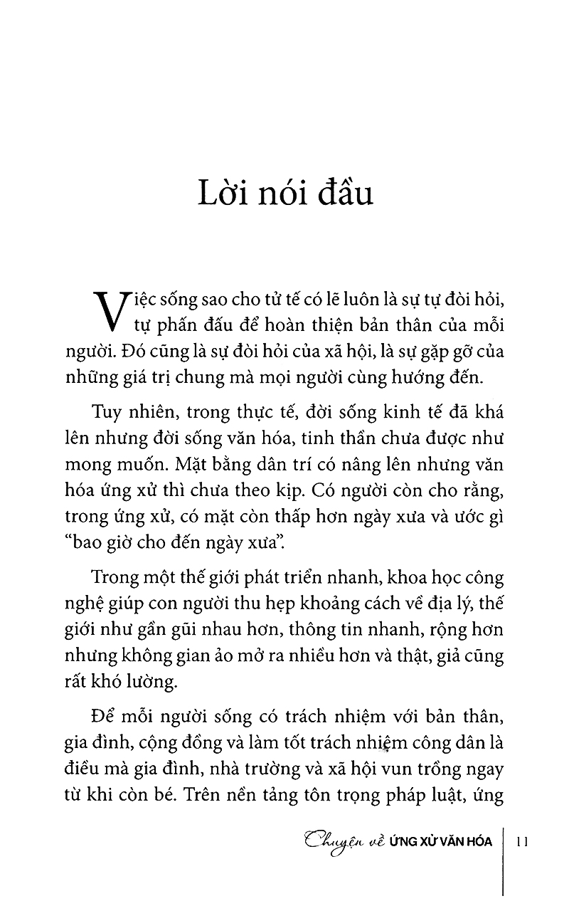 Chuyện Về Ứng Xử Văn Hóa PDF đọc ebook online, epub online, nghe sách nói audio miễn phí. Tải sách Chuyện Về Ứng Xử Văn Hóa PDF đọc ebook online, epub online, nghe sách nói audio miễn phí.
