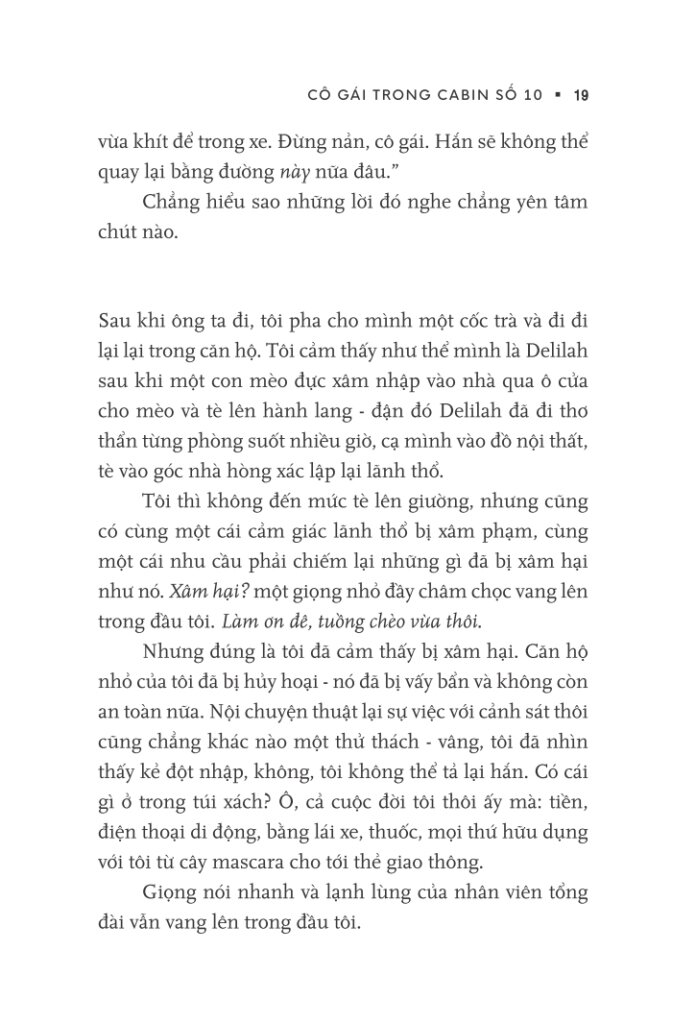 Cô Gái Trong Cabin Số 10 PDF đọc ebook online, epub online, nghe sách nói audio miễn phí. Cô Gái Trong Cabin Số 10 PDF đọc ebook online, epub online, nghe sách nói audio miễn phí.