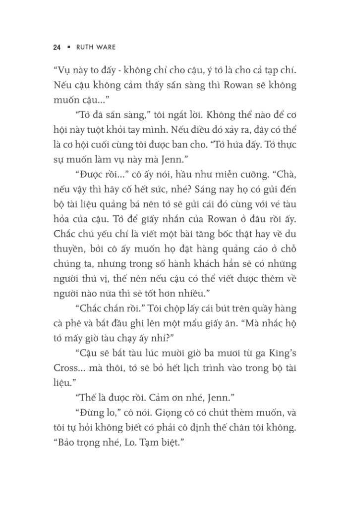 Cô Gái Trong Cabin Số 10 PDF đọc ebook online, epub online, nghe sách nói audio miễn phí. Cô Gái Trong Cabin Số 10 PDF đọc ebook online, epub online, nghe sách nói audio miễn phí.