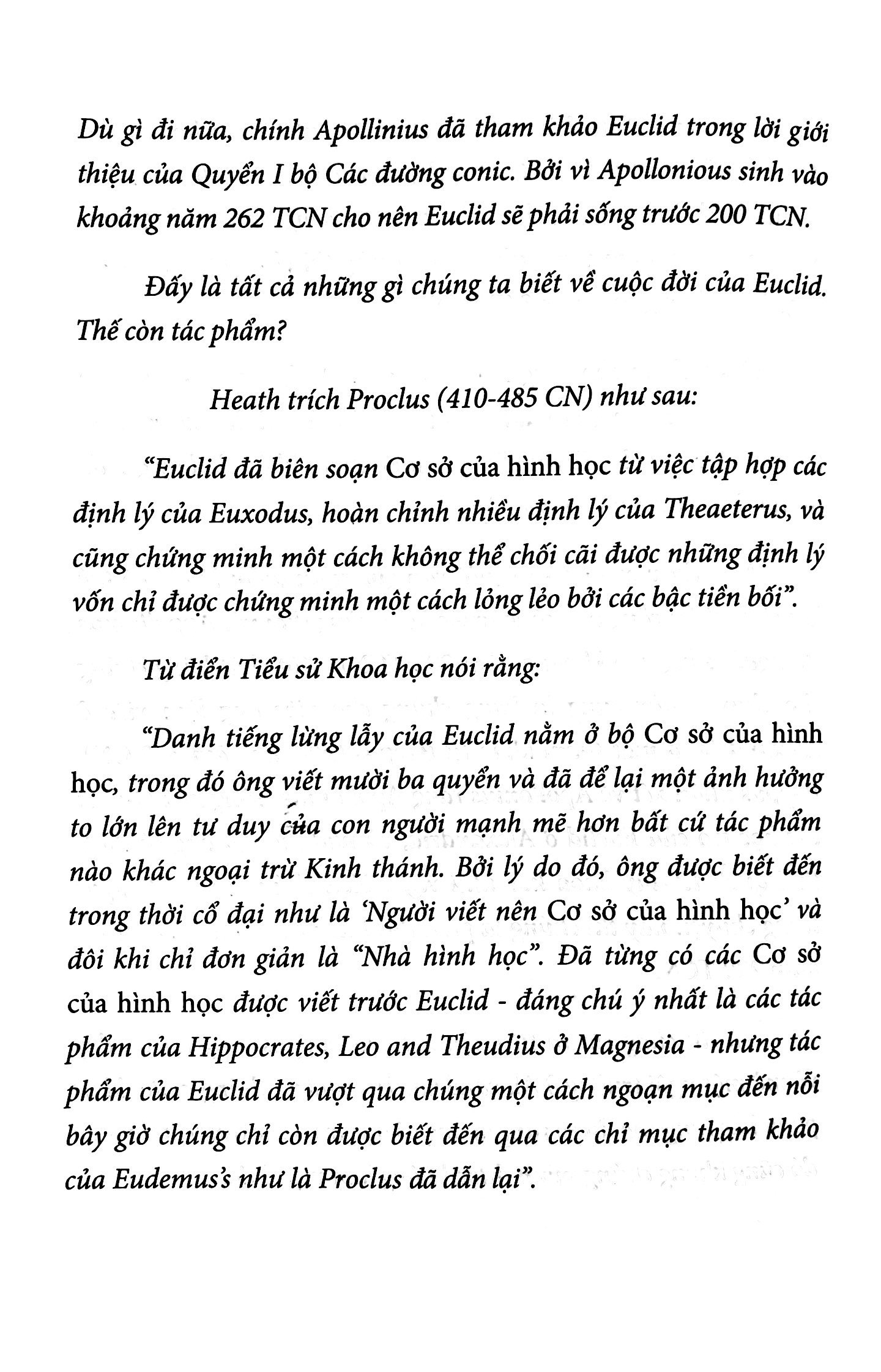 Tải sách Cơ Sở Của Hình Học PDF đọc ebook online, epub online, nghe sách nói audio miễn phí.