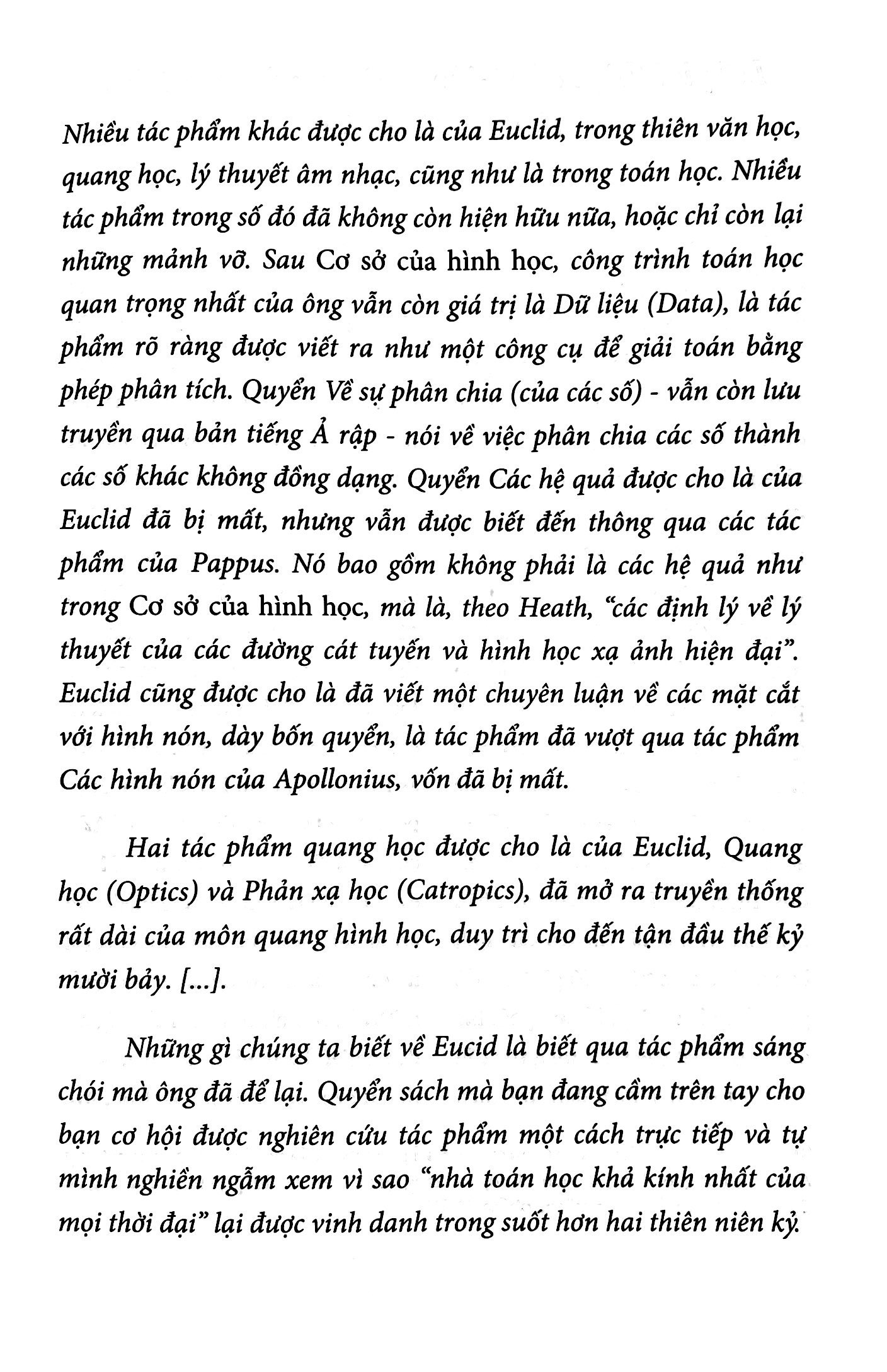 Tải sách Cơ Sở Của Hình Học PDF đọc ebook online, epub online, nghe sách nói audio miễn phí.