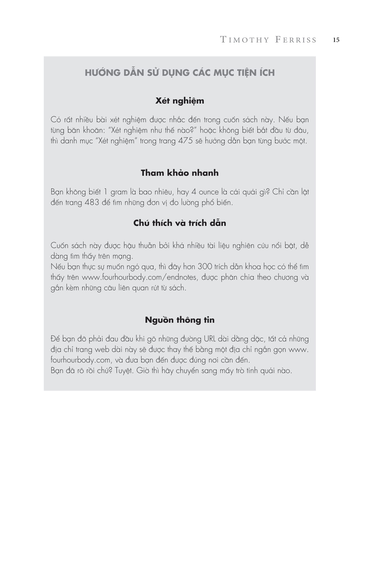 Cơ Thể 4 Giờ - Bí Quyết Cân Đối, Khỏe Mạnh Và Đời Sống Tình Dục Thăng Hoa PDF đọc ebook online, epub online, nghe sách nói audio miễn phí. Tải sách Cơ Thể 4 Giờ - Bí Quyết Cân Đối, Khỏe Mạnh Và Đời Sống Tình Dục Thăng Hoa PDF đọc ebook online, epub online, nghe sách nói audio miễn phí.