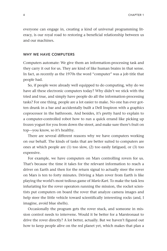 Code To Joy - Why Everyone Should Learn A Little Programming PDF đọc ebook online, epub online, nghe sách nói audio miễn phí.