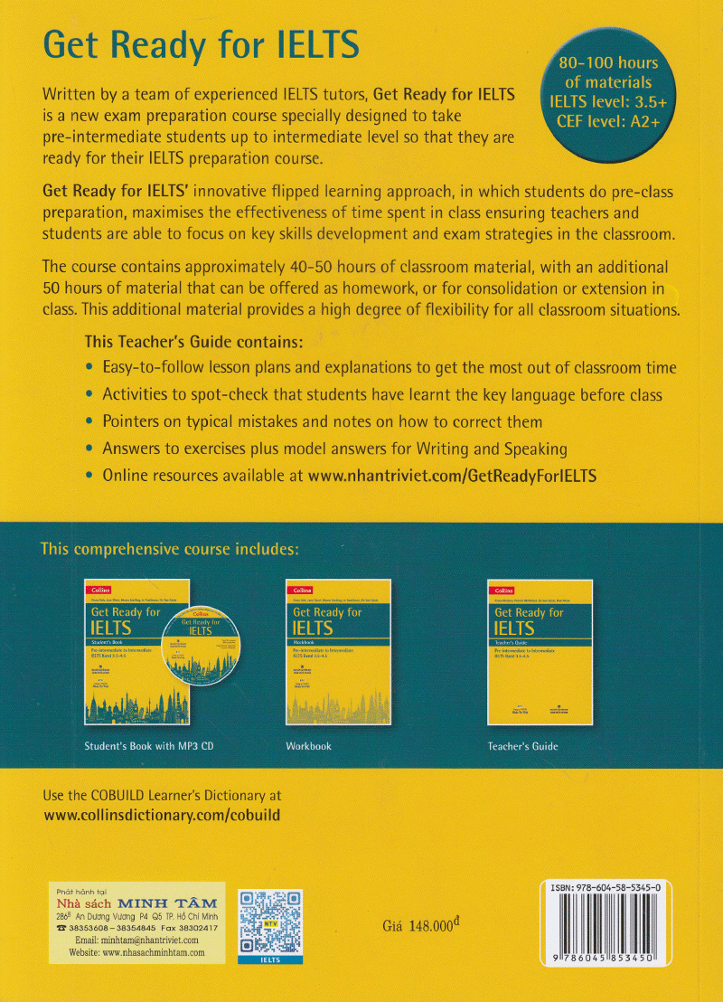 Collins Get Ready For Ielts Teacher's Guide PDF đọc ebook online, epub online, nghe sách nói audio miễn phí.