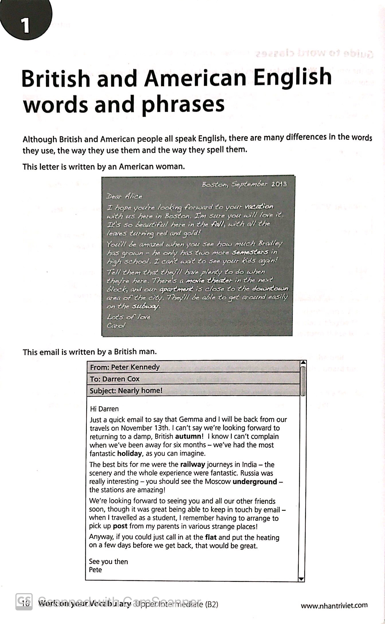 Sách Collins Work On Your Vocabulary Upper Intermediate (B2)