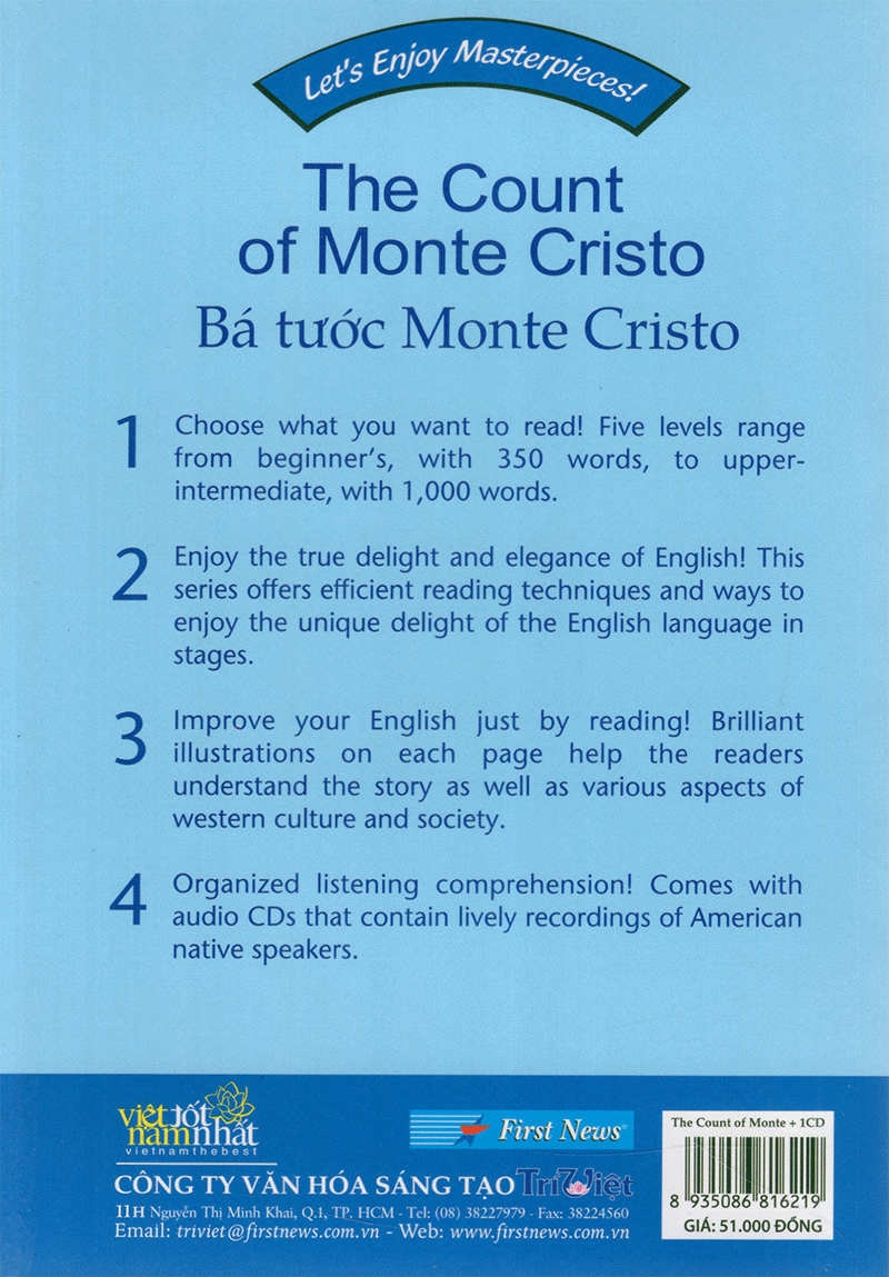 Combo Happy Reader - Bá Tước Monte Cristo Sách Kèm CD PDF Combo Happy Reader - Bá Tước Monte Cristo Sách Kèm CD PDF