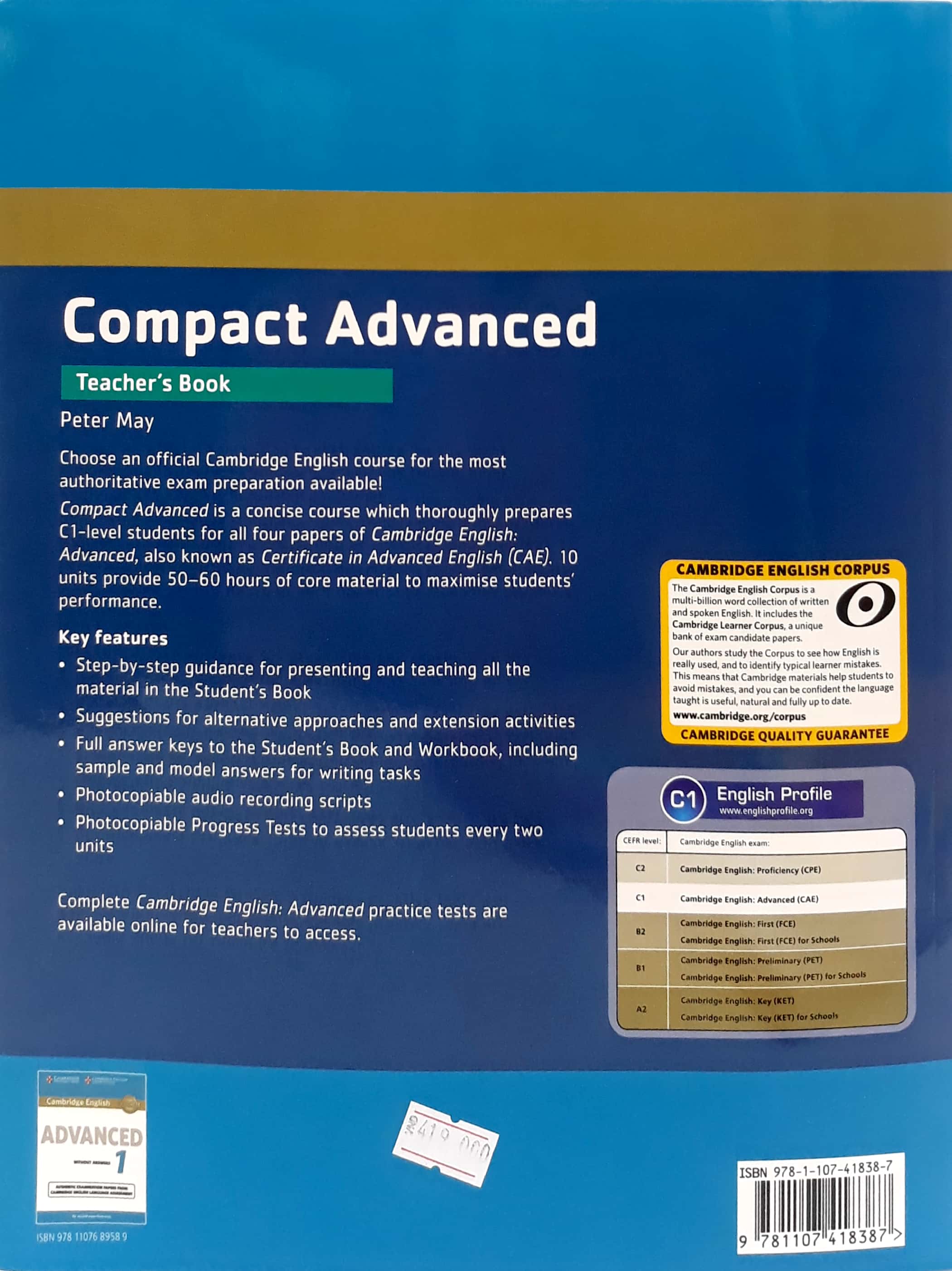 Compact Advanced Teacher's Book - FAHASA.COM