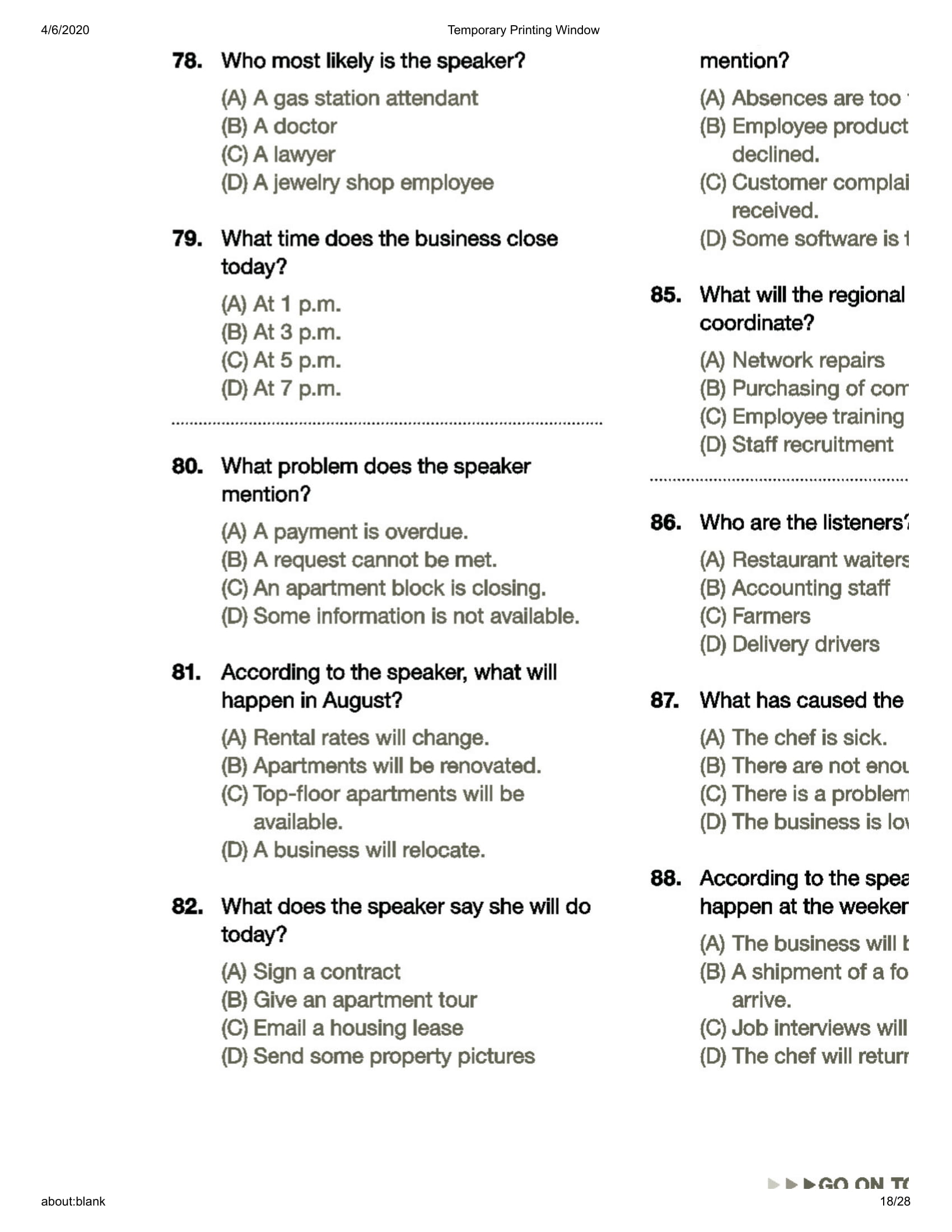 Comprehensive Toeic Training 1000 Practice Test Items Vol 2 - Kèm CD PDF Comprehensive Toeic Training 1000 Practice Test Items Vol 2 - Kèm CD PDF