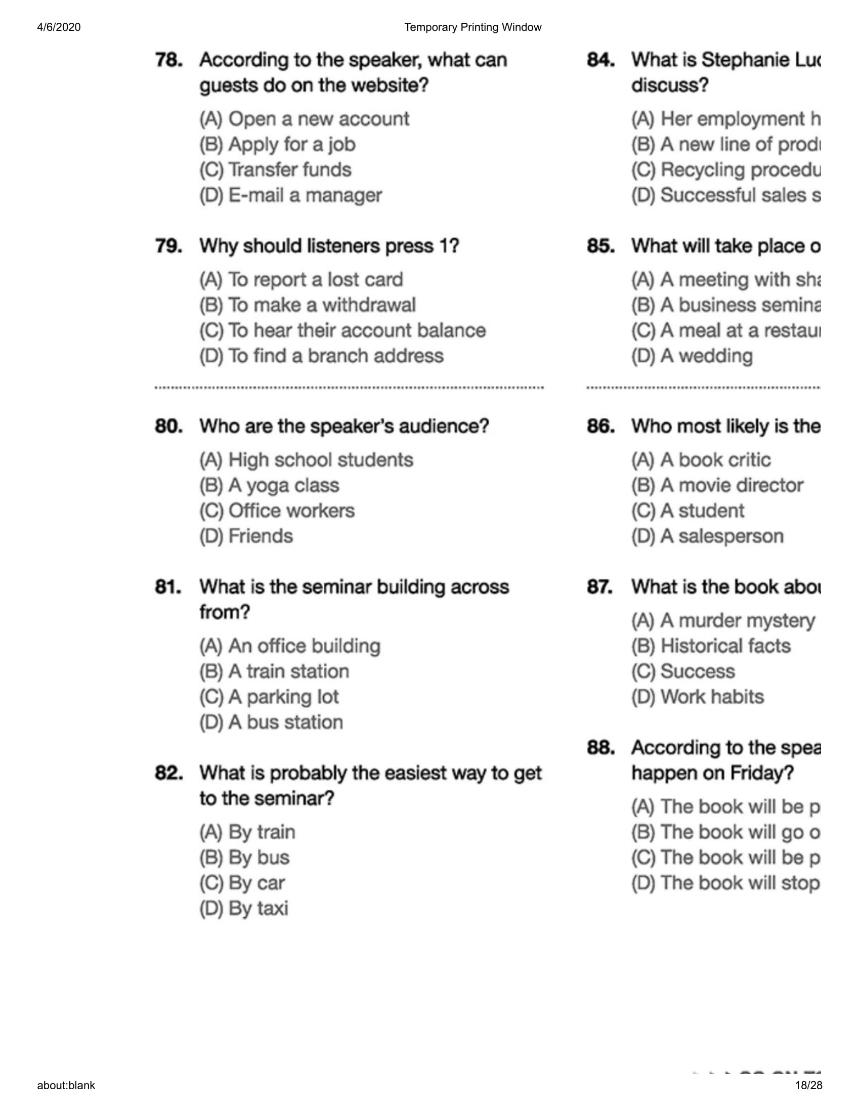 Bộ Comprehensive Toeic Training 1000 Practice Test Items (Vol 3) - Kèm CD PDF đọc ebook online, epub online, nghe sách nói audio miễn phí tại reds.vn. Bộ Comprehensive Toeic Training 1000 Practice Test Items (Vol 3) - Kèm CD PDF đọc ebook online, epub online, nghe sách nói audio miễn phí.