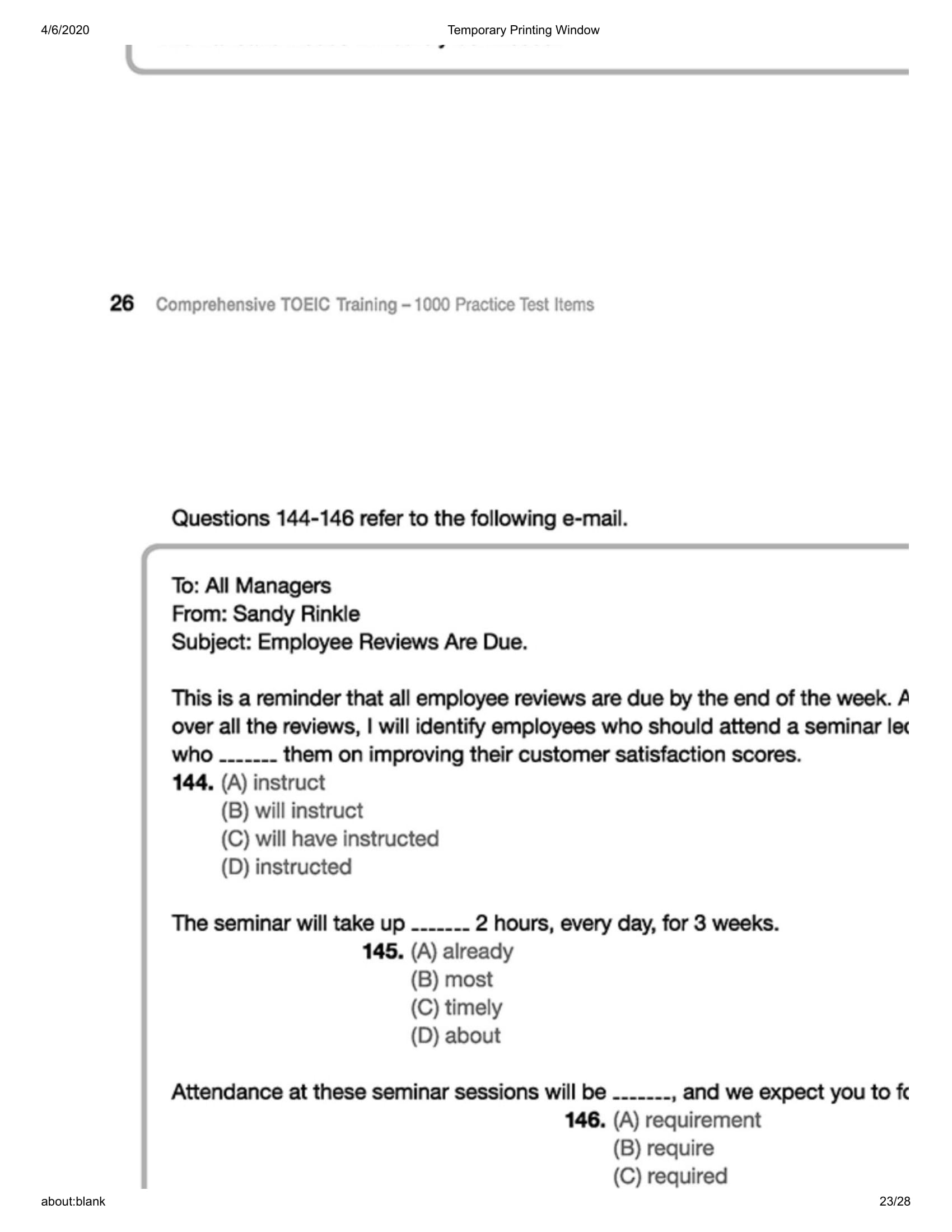 Bộ Comprehensive Toeic Training 1000 Practice Test Items (Vol 3) - Kèm CD PDF đọc ebook online, epub online, nghe sách nói audio miễn phí tại reds.vn. Bộ Comprehensive Toeic Training 1000 Practice Test Items (Vol 3) - Kèm CD PDF đọc ebook online, epub online, nghe sách nói audio miễn phí.