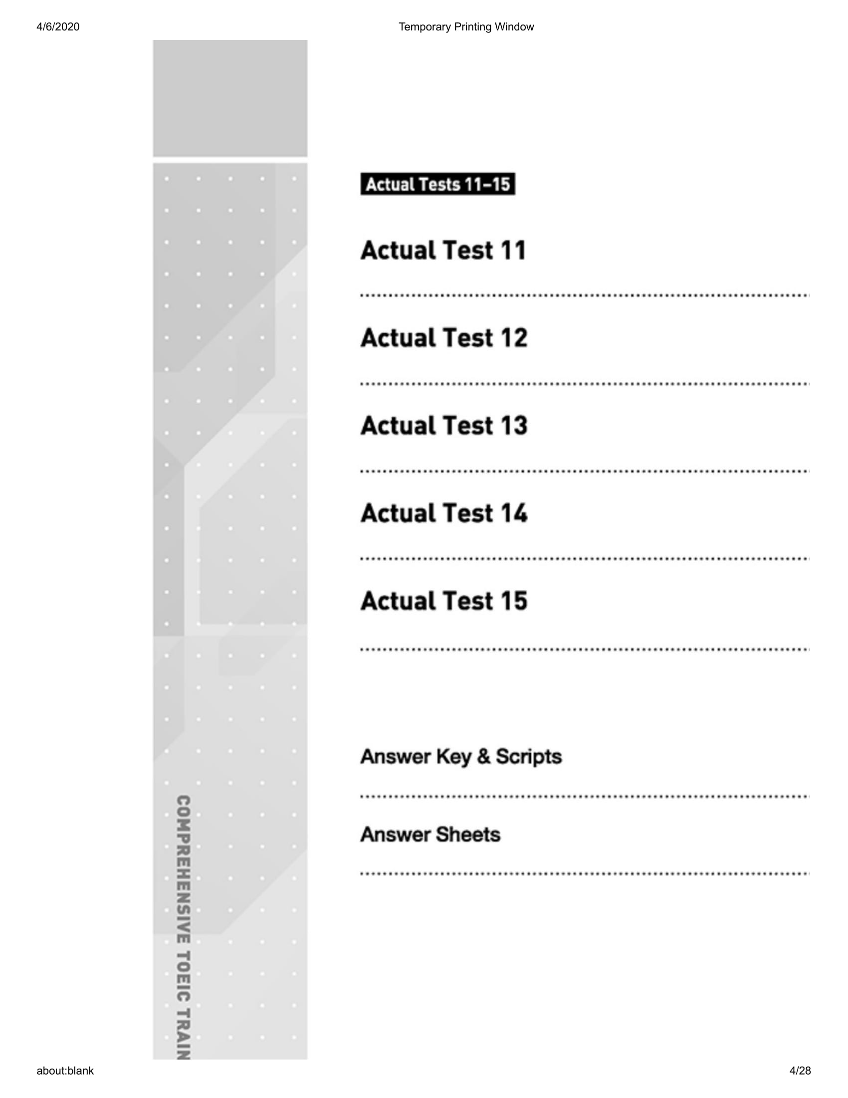 Bộ Comprehensive Toeic Training 1000 Practice Test Items (Vol 3) - Kèm CD PDF đọc ebook online, epub online, nghe sách nói audio miễn phí tại reds.vn. Bộ Comprehensive Toeic Training 1000 Practice Test Items (Vol 3) - Kèm CD PDF đọc ebook online, epub online, nghe sách nói audio miễn phí.