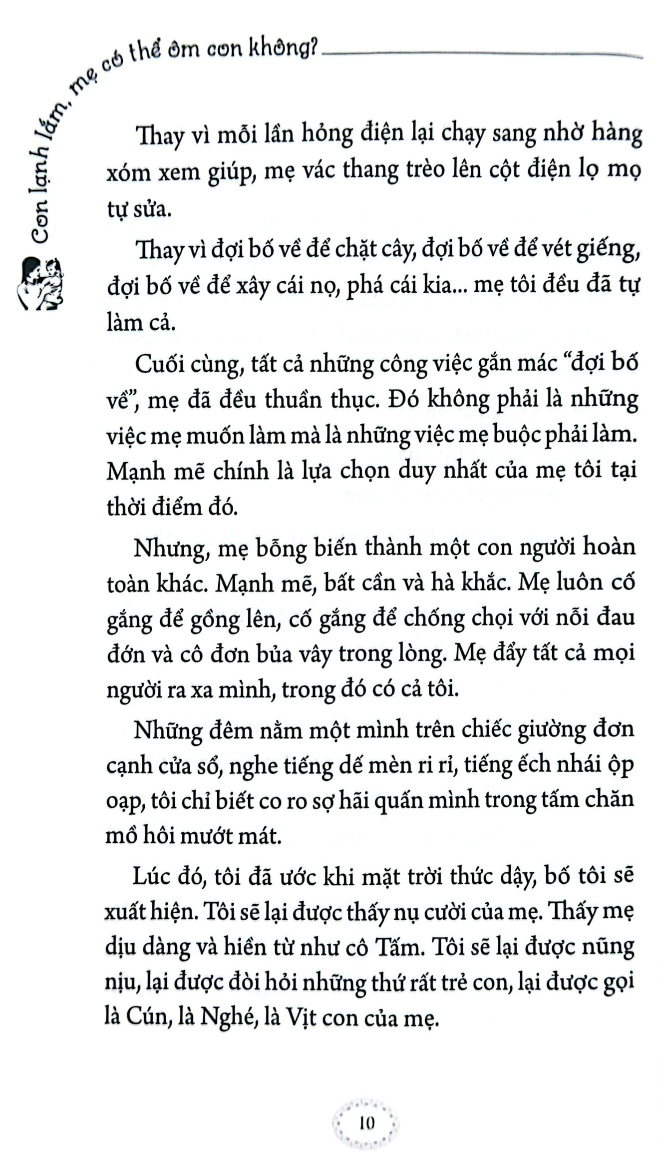 Tải sách Con Lạnh Lắm, Mẹ Có Thể Ôm Con Không? PDF đọc ebook online, epub online, nghe sách nói audio miễn phí.