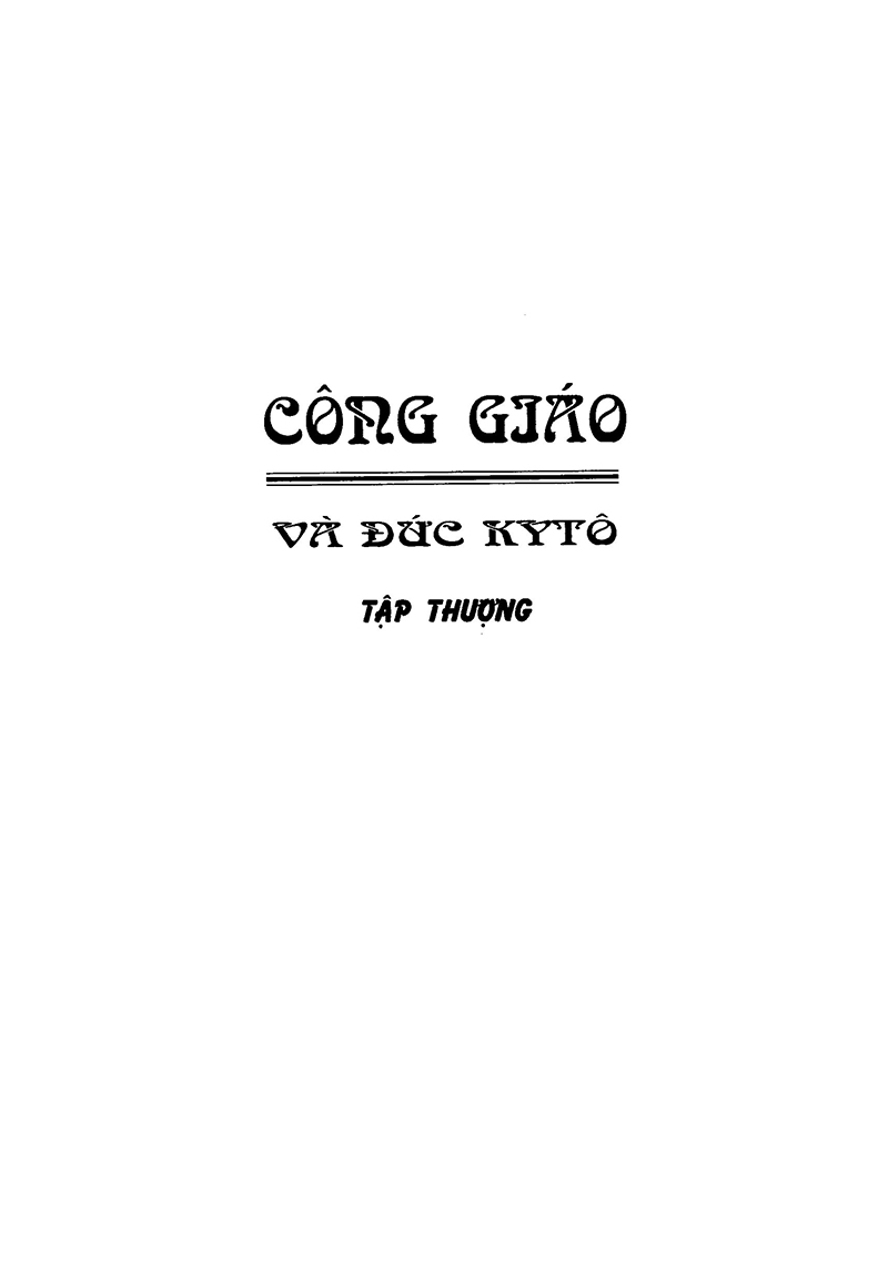 Công Giáo Và Đức Kitô PDF Công Giáo Và Đức Kitô PDF