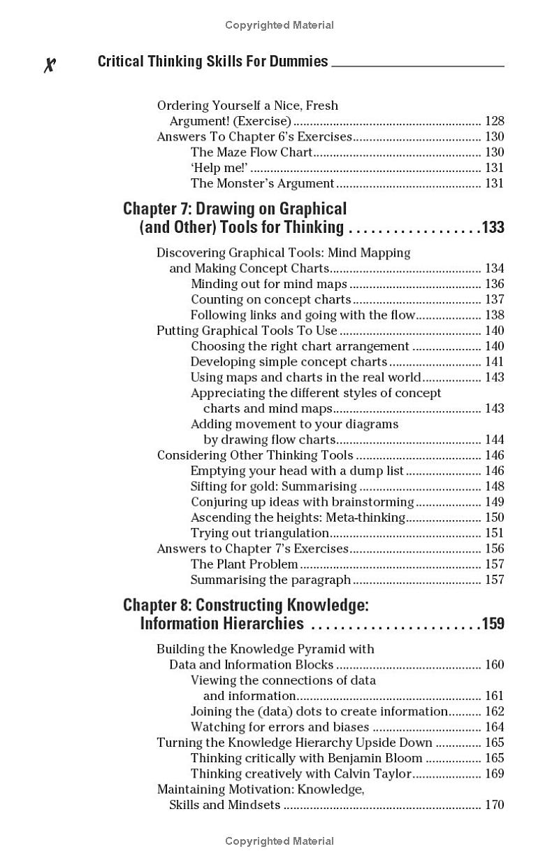 Critical Thinking Skills For Dummies