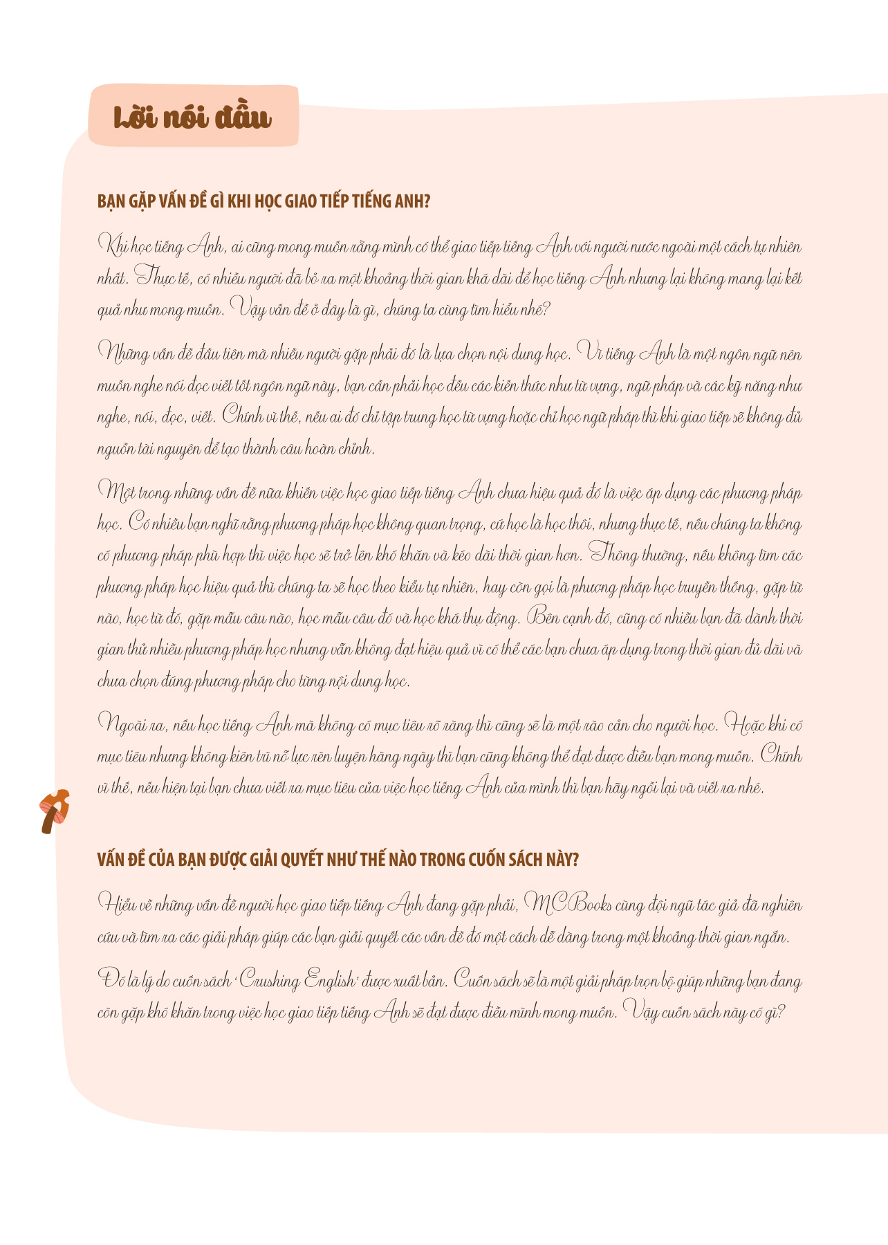 Crushing English - Giao Tiếp Tiếng Anh Không Hề Khó PDF Crushing English - Giao Tiếp Tiếng Anh Không Hề Khó PDF