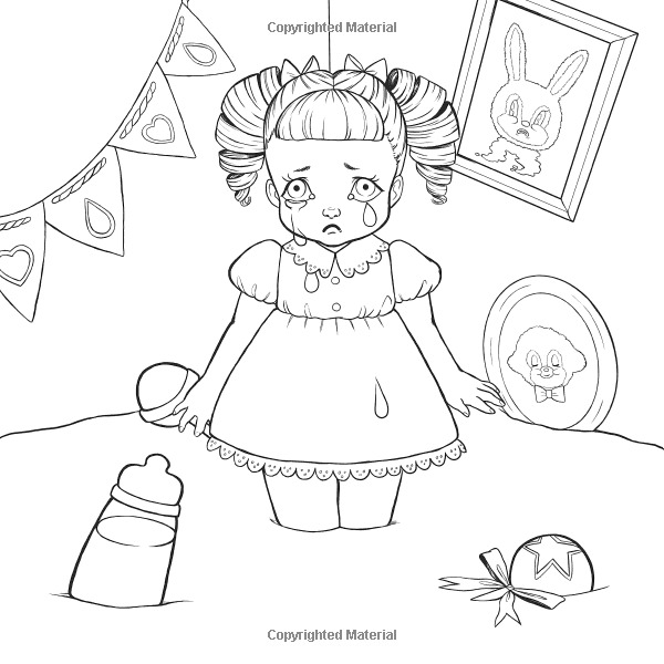 Cry Baby Coloring Book