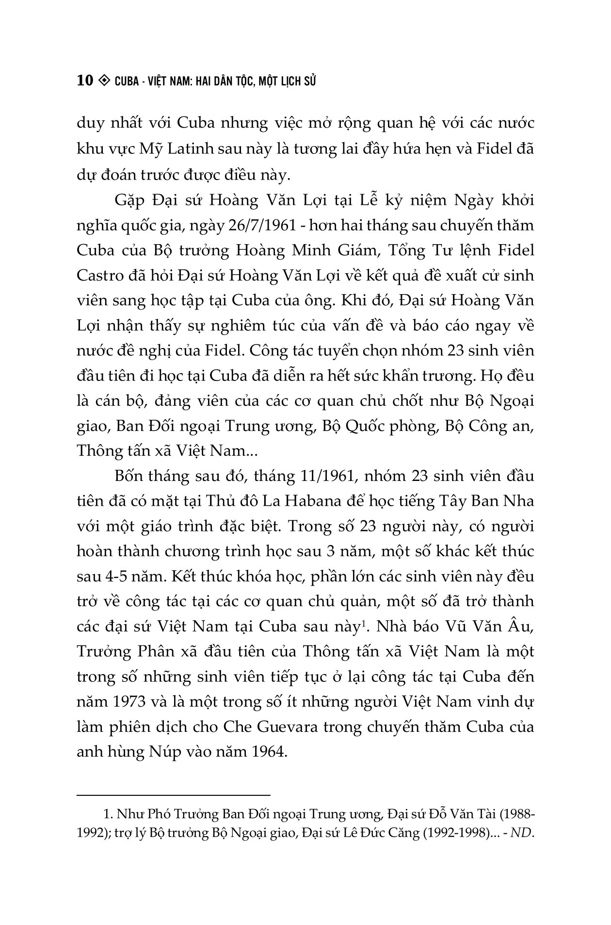 Tải sách Cuba-Việt Nam - Hai Dân Tộc, Một Lịch Sử PDF đọc ebook online, epub online, nghe sách nói audio miễn phí.