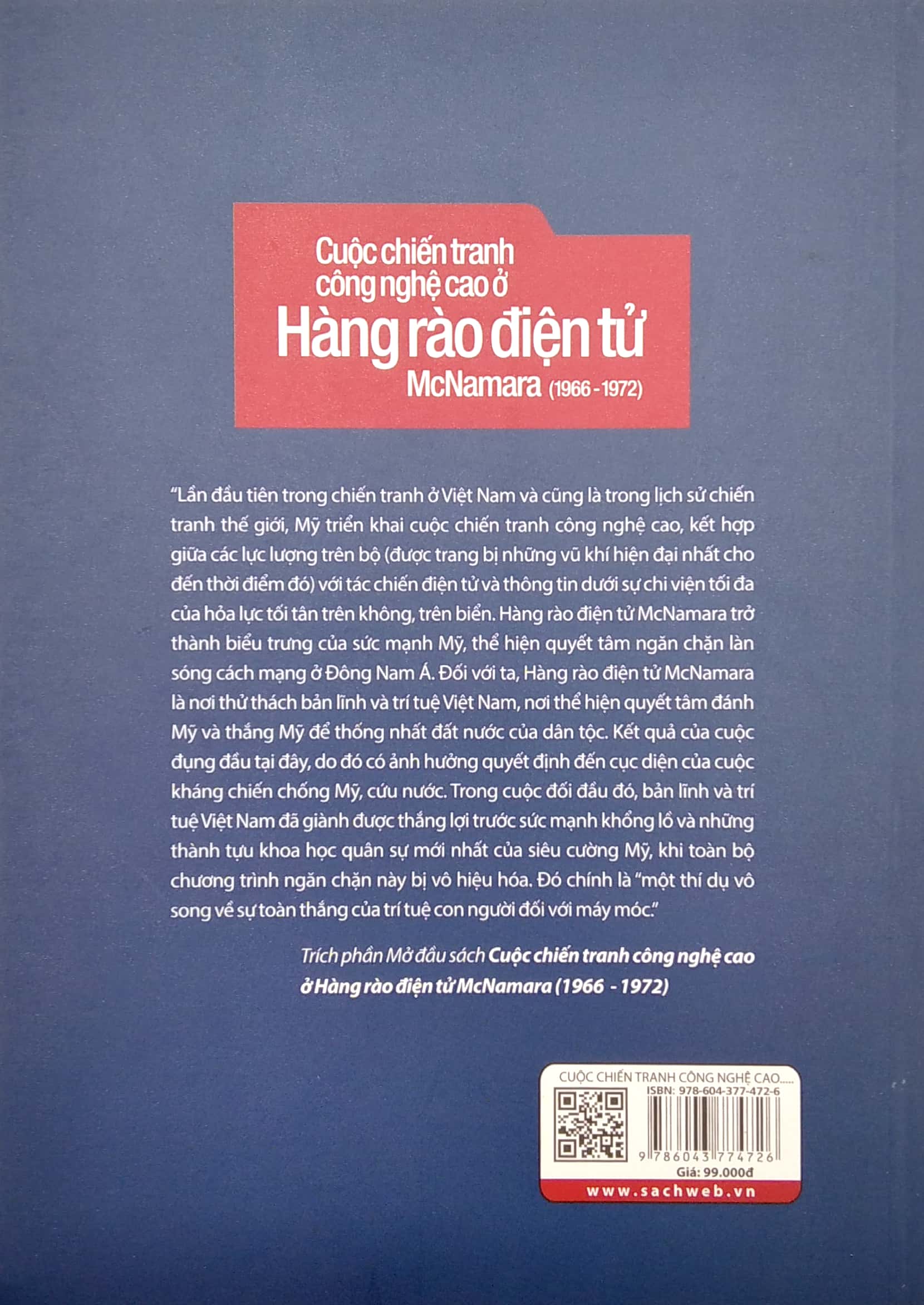 Cuộc Chiến Tranh Công Nghệ Cao Ở Hàng Rào Điện Tử McNamara 1966 - 1972 PDF Cuộc Chiến Tranh Công Nghệ Cao Ở Hàng Rào Điện Tử McNamara 1966 - 1972 PDF