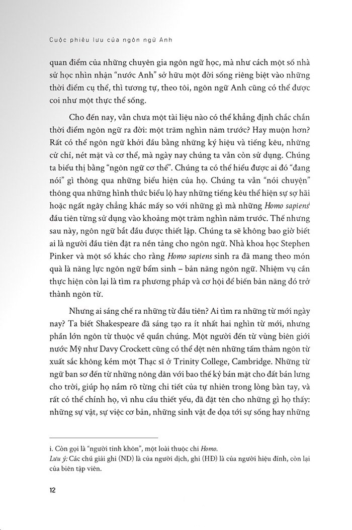 Cuộc Phiêu Lưu Của Ngôn Ngữ Anh - Tiểu Sử Anh Ngữ Từ Năm 500 Đến Năm 2000 PDF Cuộc Phiêu Lưu Của Ngôn Ngữ Anh - Tiểu Sử Anh Ngữ Từ Năm 500 Đến Năm 2000 PDF