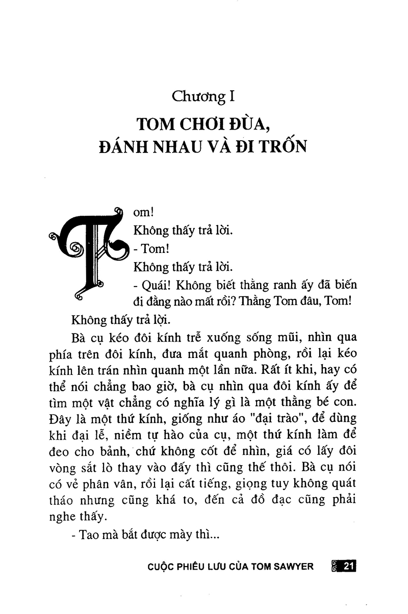 Cuộc Phiêu Lưu Của Tom Sawyer PDF đọc ebook online, epub online, nghe sách nói audio miễn phí.