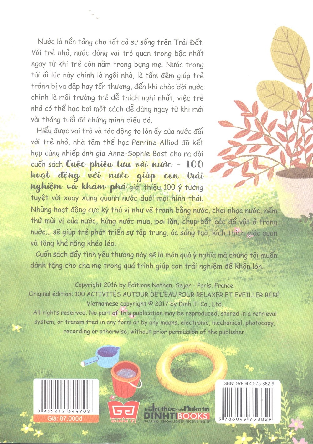 Cuộc Phiêu Lưu Với Nước - 100 Hoạt Động Với Nước Giúp Con Trải Nghiệm Và Khám Phá PDF Cuộc Phiêu Lưu Với Nước - 100 Hoạt Động Với Nước Giúp Con Trải Nghiệm Và Khám Phá PDF