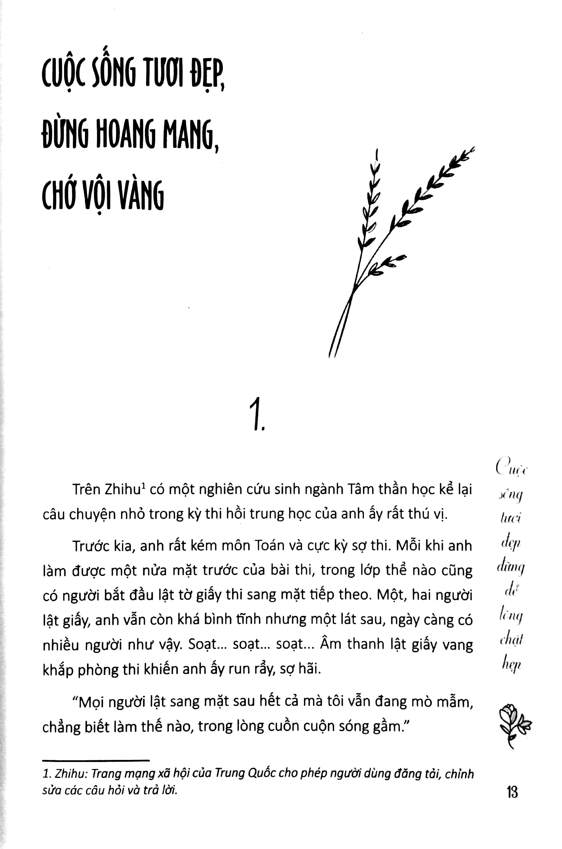 Cuộc Sống Tươi Đẹp Đừng Để Lòng Chật Hẹp PDF đọc ebook online, epub online, nghe sách nói audio miễn phí.
