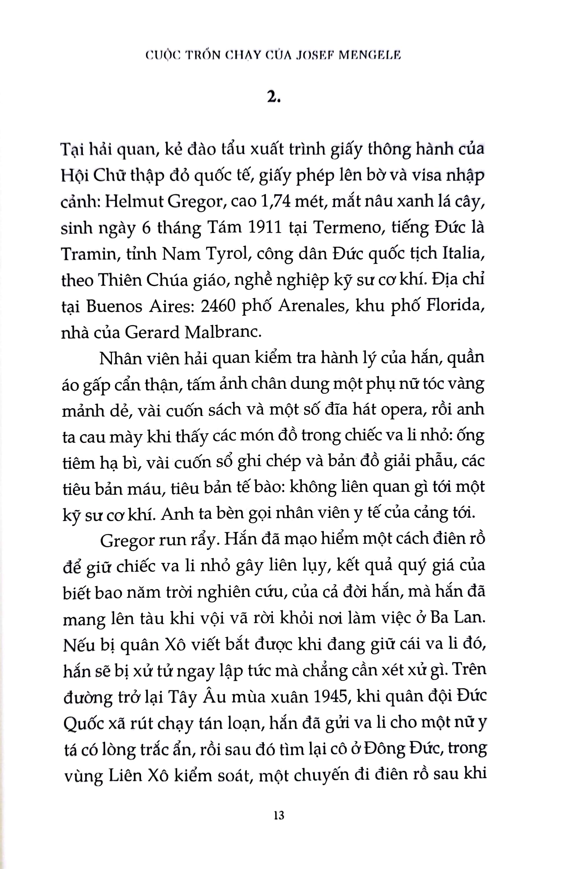 Cuộc Trốn Chạy Của Josef Mengele PDF Cuộc Trốn Chạy Của Josef Mengele PDF